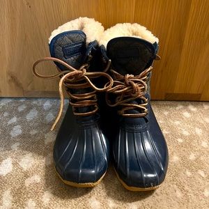 J Crew Sperry Top Sider Duck Boots